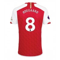 Fotbalové Dres Arsenal Martin Odegaard #8 Domácí 2023-24 Krátký Rukáv